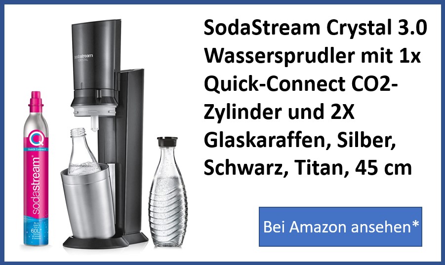 SodaStream, Wassersprudler, Geldfresser, Kosten sparen